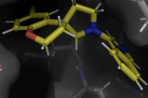 Spirocyclic compound scaffold used as the basis for COVID Moonshot Sprint 11